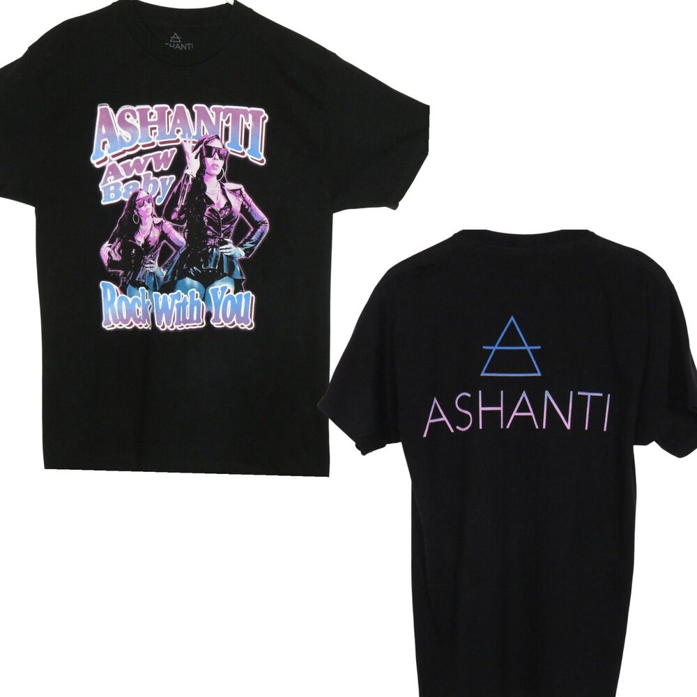Ashanti Aww Baby Cotton Tee Unisex Adult Medium